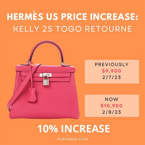 hermes bags price list|hermes bag price increase 2022.